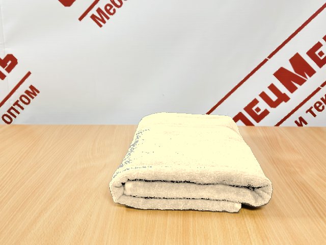 Полотенце махровое Косичка 70*140 пл.380г/м2 бежевый