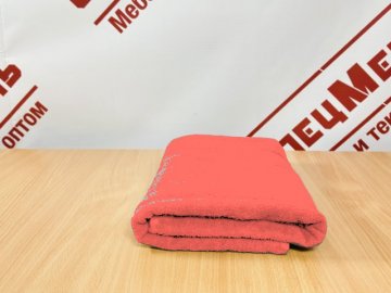Полотенце махровое Волна Золото 70*130 пл.350г/м2 светло-красный