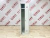 Шкаф металлический гардеробный двухсекционный, 1850х700х500, цвет серый