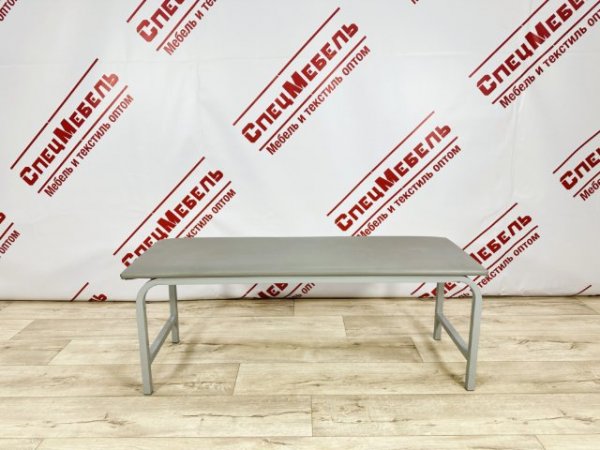 Банкетка полумягкая, 1200*400*450 3-х местная, каркас труба 25*25 мм