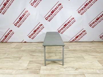 Банкетка полумягкая, 1200*400*450 3-х местная, каркас труба 25*25 мм