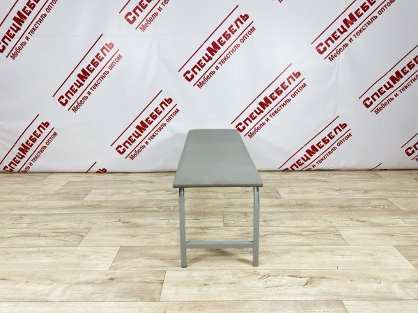 Банкетка полумягкая, 1200*400*450 3-х местная, каркас труба 25*25 мм