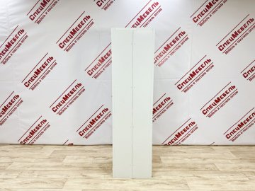 Шкаф металлический гардеробный двухсекционный, 1850х800х500, цвет серый