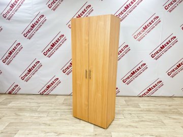 Шкаф для одежды, двухстворчатый штанга и полка, 1800*700*380, ЛДСП 16 мм, цвет бук светлый
