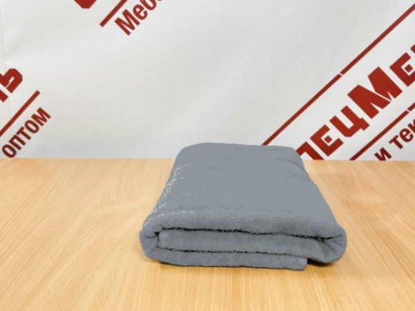 Полотенце махровое Косичка 70*140 пл.380г/м2 темно-серый
