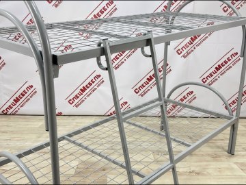 Лестница приставная, труба 20*20мм, 1350*350, цвет серый