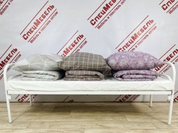 Комплект постельного белья 1,5-сп. бязь (1 нав. 70*70, простынь, пододеяльник) плотность 105г\м2