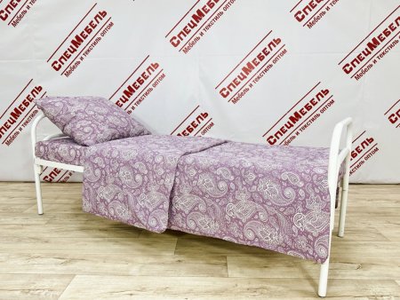 Комплект постельного белья 1,5-сп. бязь (1 нав. 70*70, простынь, пододеяльник) плотность 105г\м2