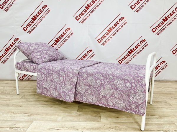Комплект постельного белья 1,5-сп. бязь (1 нав. 70*70, простынь, пододеяльник) плотность 105г\м2