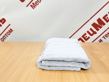 Полотенце махровое Волна Золото 70*130 пл.350г/м2 серебряный