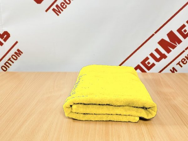 Полотенце махровое Рельеф Золото 70*130 пл.350г/м2 желтый
