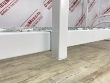 Ограждение, труба 25*25мм, 900*250, цвет белый