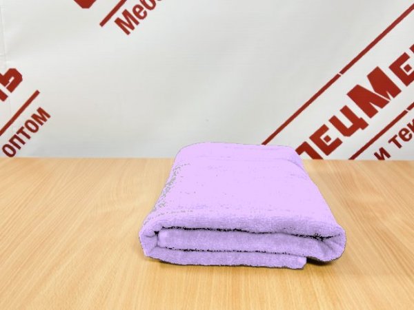 Полотенце махровое Рельеф 70*130 пл.350г/м2 сиреневый