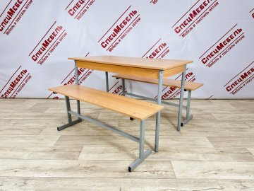 Скамья к обеденной зоне ЛДСП 16мм, труба 25*25мм 1200*300*400