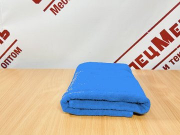 Полотенце махровое 70*140 хлопок 100% пл.380гр/м2 цвет светло-синий косичка
