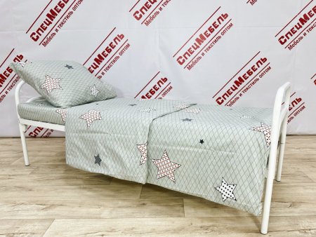Комплект постельного белья,простынь150*210пододеяльник150*210нав. 60*60(70*70)ткань полисатин90г/м2